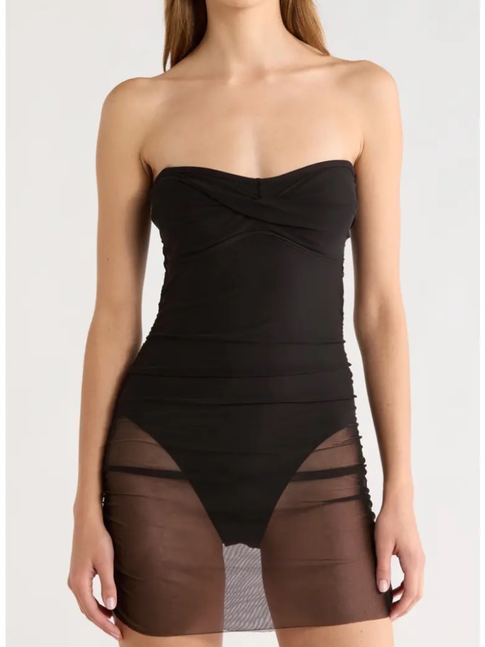 NWT Hutch Radlee Strapless Skirted One-Piece Swimsuit - XL